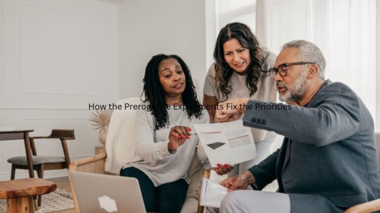 How the Prerogative Experiments Fix the Priorities